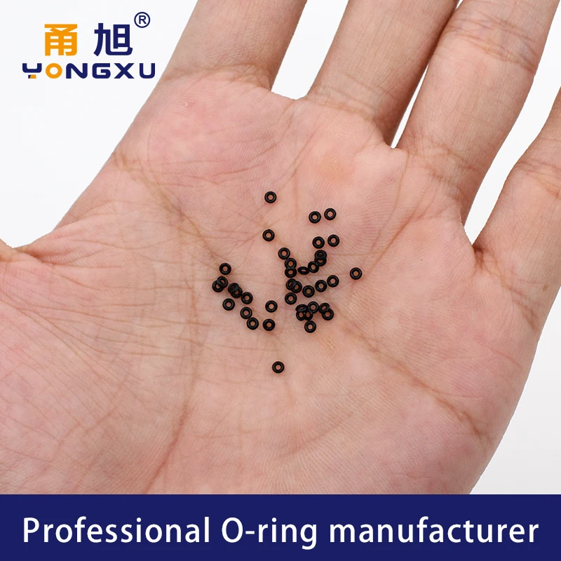 Black Nitrile Rubber Waterproof O-Ring Gasket Set - 50 Pieces