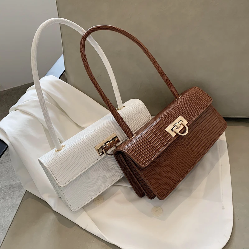 

On The New Senior Texture Stone Pattern Shoulder Bag Handbag 2020 New Niche Design Underarm Bag Women Bag