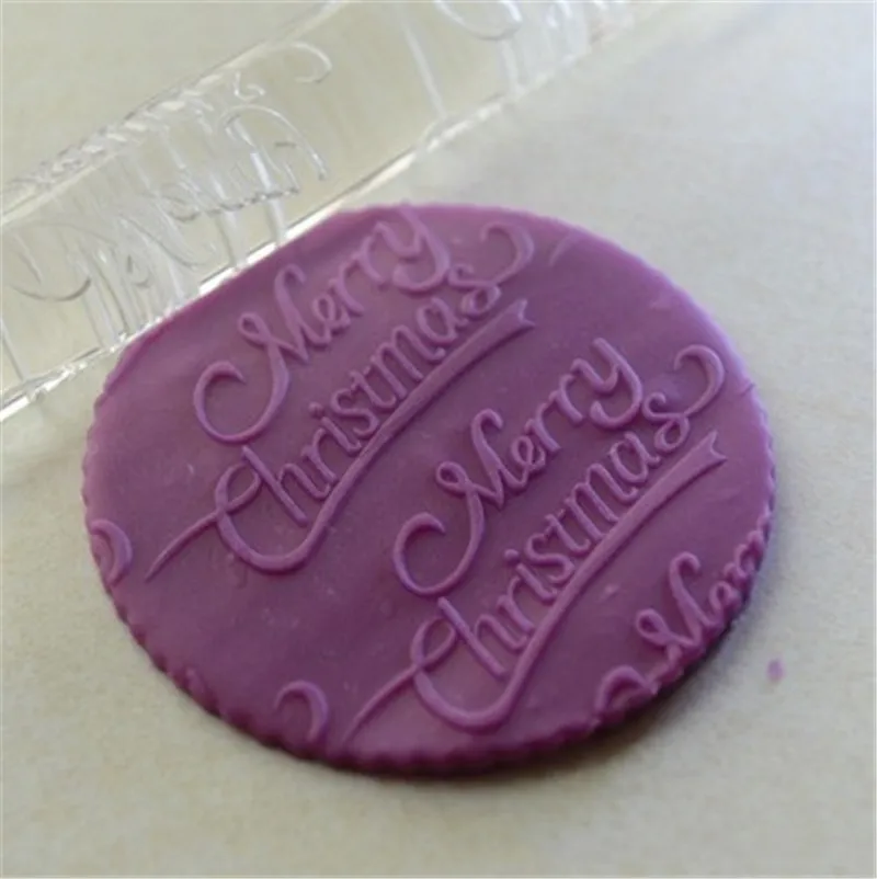 Happy birthday Merry Christmas Acrylic Embossed Rolling Pin Transparent Rolling Pin Cake Roller Decorating Pastry Dough Tools05