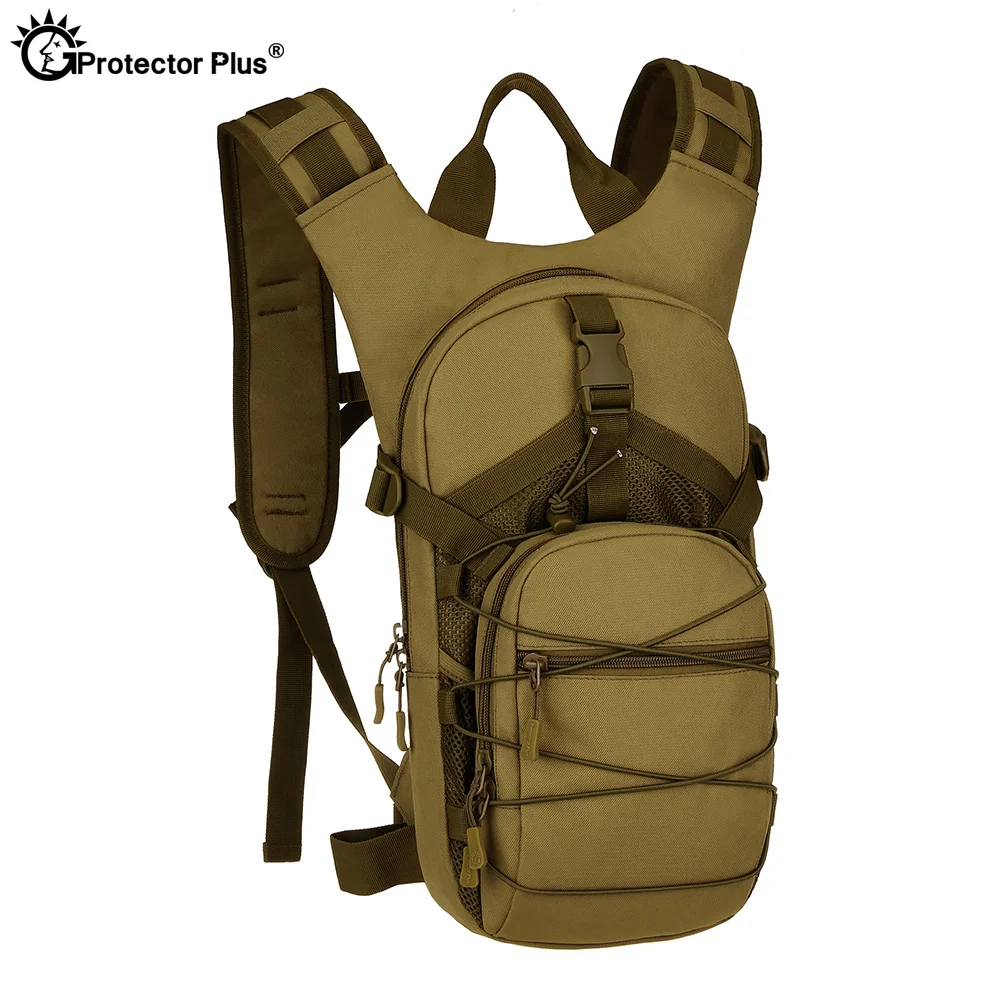 

PROTECTOR PLUS 15L Sports Military Tactical Backpack Climbing Camping Hiking Rucksack Travel Hunting Bags Cycling 2.5L Water Bag