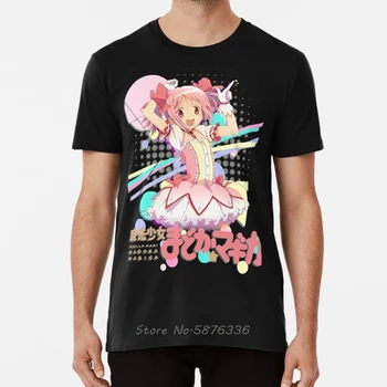 

Madoka Magica~ T Shirt Madoka Magica Puella Magi Mahou Shoujo Kyubey Homura Hakemi Kaname Mami Tshirt Tees Harajuku