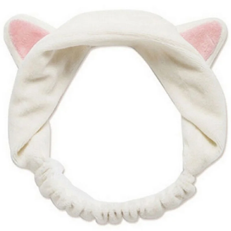 Модная Милая повязка на голову с кошачьими ушами повязка на голову подарок головной убор аксессуары для волос инструмент для макияжа