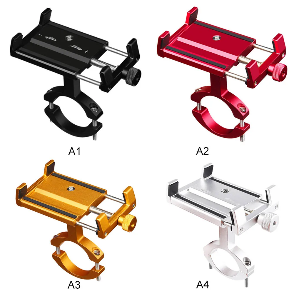 

Universal Aluminum Bicycle Phone Holder Motorcycle Handlebar Mount Handle Phone Support