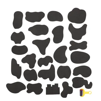 

25pcs Hair Tattoo Template Coloring Carving Pattern Stencil Hair Styling Tattoo Stickers Curly Hair Diffuser