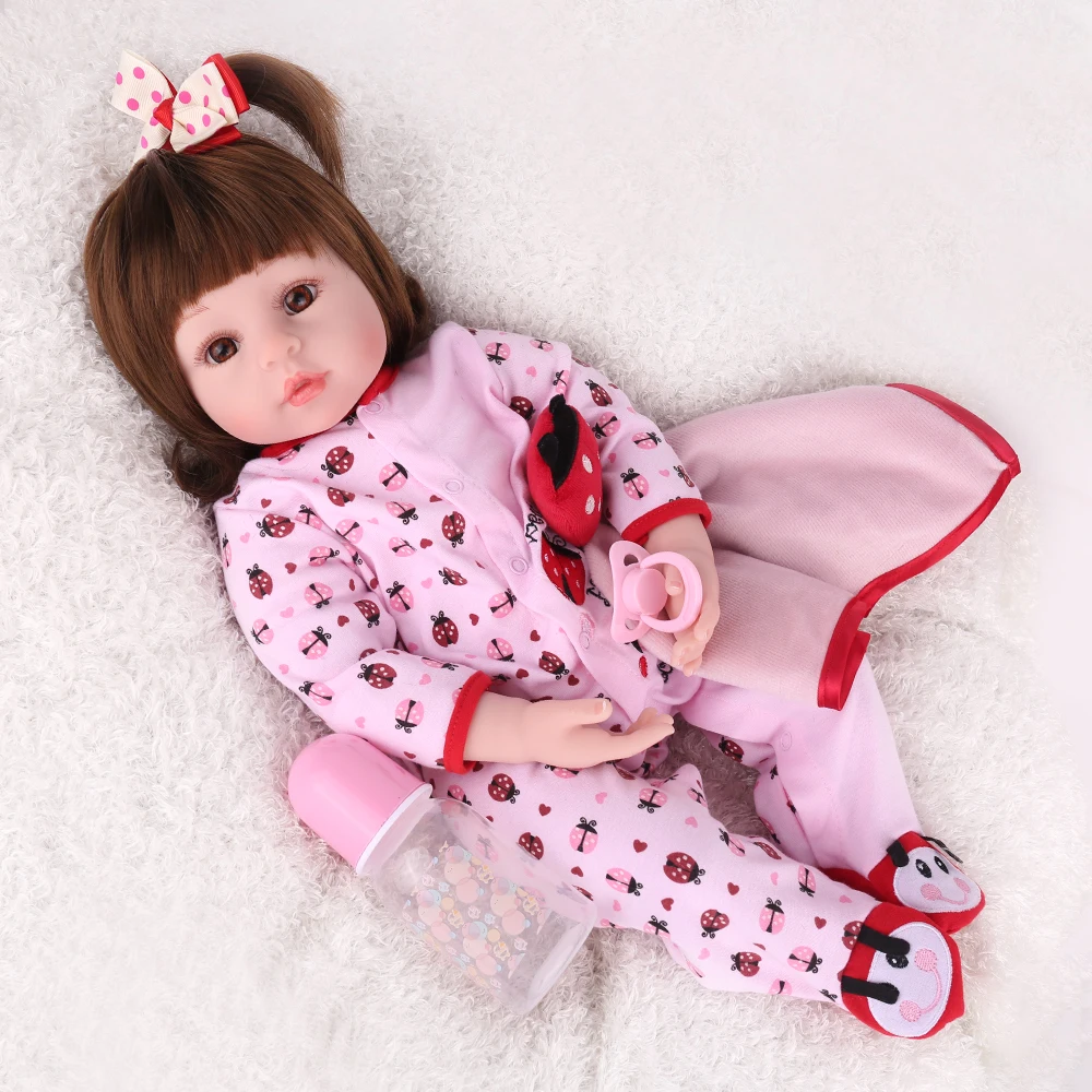 NPKDOLL boneca reborn doll игрушки силиконовые reborn baby born doll восхитительные реалистичные boneca reborn girl игрушки для детей