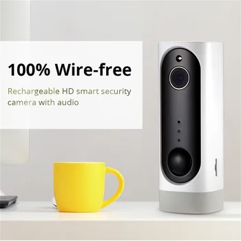 

KERUI A1 720P 1MP Indoor Wireless Home Security Wifi Battery IP Camera Built-in 3000mAH Battery CCTV Surveillance Camera
