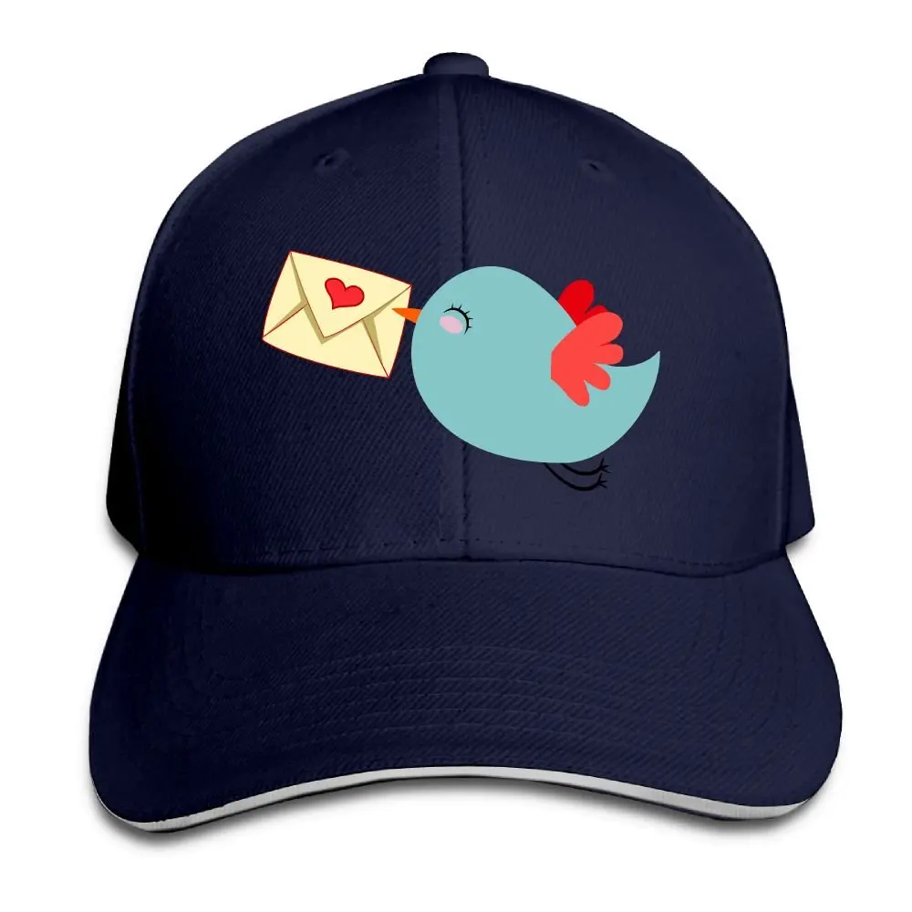 Милый почтовый Перевозчик птица мода унисекс неструктурная хлопковая кепка регулируемая бейсбольная кепка s Ash
