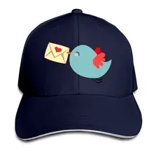 Милый почтовый Перевозчик птица мода унисекс неструктурная хлопковая кепка регулируемая бейсбольная кепка s Ash