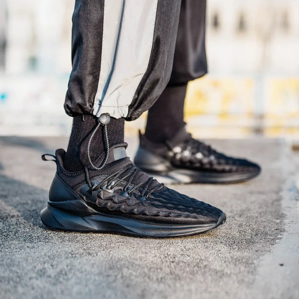 Xiaomi Mijia модные легкие Нескользящие кроссовки Мужская Спортивная обувь беговые кроссовки на шнуровке Мужская прогулочная обувь