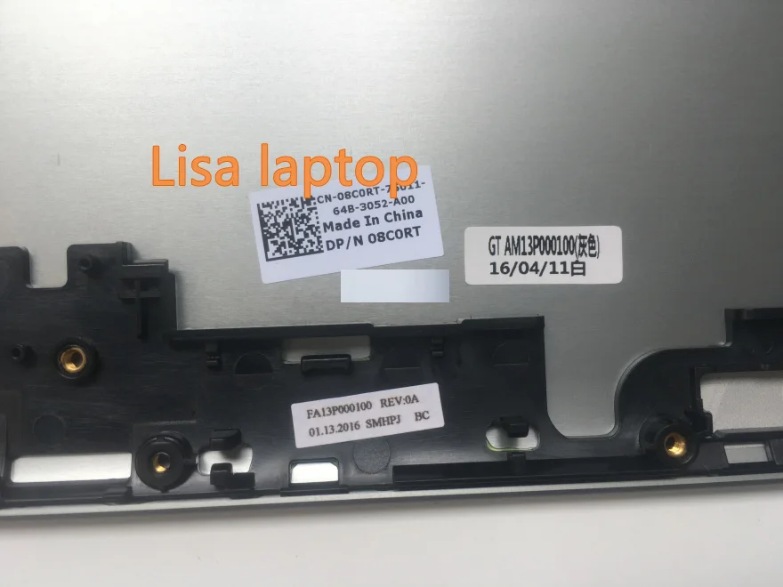Для DELL Inspiron 14 5447 5457 5448 5445 5442 5443 P49G серебро 08C0RT 8C0RT задняя крышка