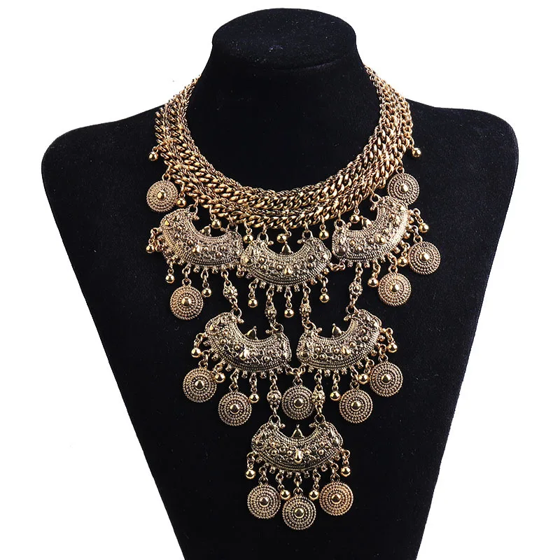 Hyperbale Jewelry Exaggerated Necklace Punk Collar Halloween Accessories | Украшения и аксессуары