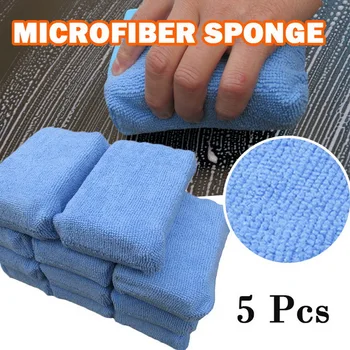 

Microfiber towel cloth square car waxing sponge cleaning sponge-5 Car Care Polishing Microfiber Car Cleaning Cloth Car Care