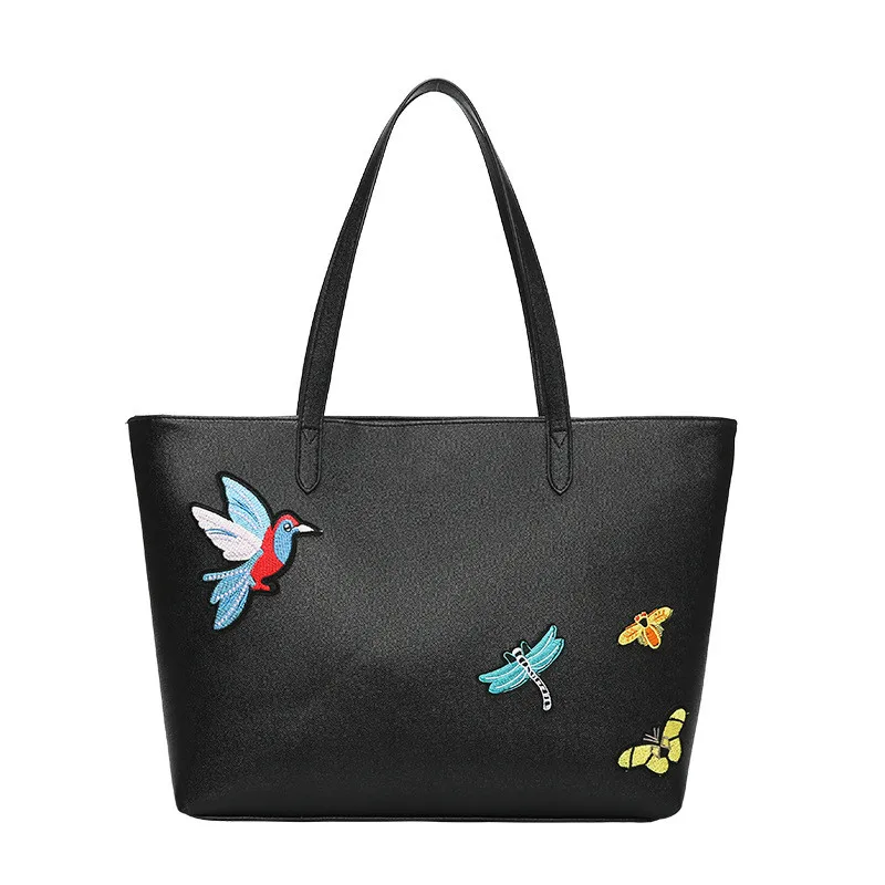 Весенняя Новинка Pu женская сумка с жемчужным узором модная индивидуальная нейлоновая сумка Экологичная сумка для покупок 3 цвета
