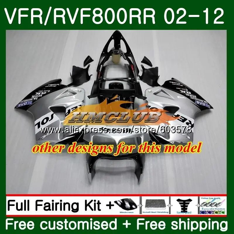 Корпус для HONDA перехватчик VFR800RR 2002 2012 KONICA синий 88CL. 79 ПВП 800R VFR800 RR 02 03 04 05 06 07 08 09 10 11 12 обтекатели