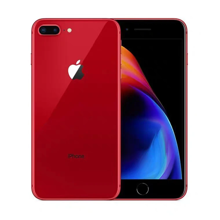 Разблокированный Apple iPhone 8 Plus, 3 ГБ, 64 ГБ, б/у мобильный телефон, сотовые телефоны, 3 Гб ОЗУ, 256 Гб ПЗУ, 5,5 ', 12,0 МП, iOS, отпечаток пальца - Цвет: Red