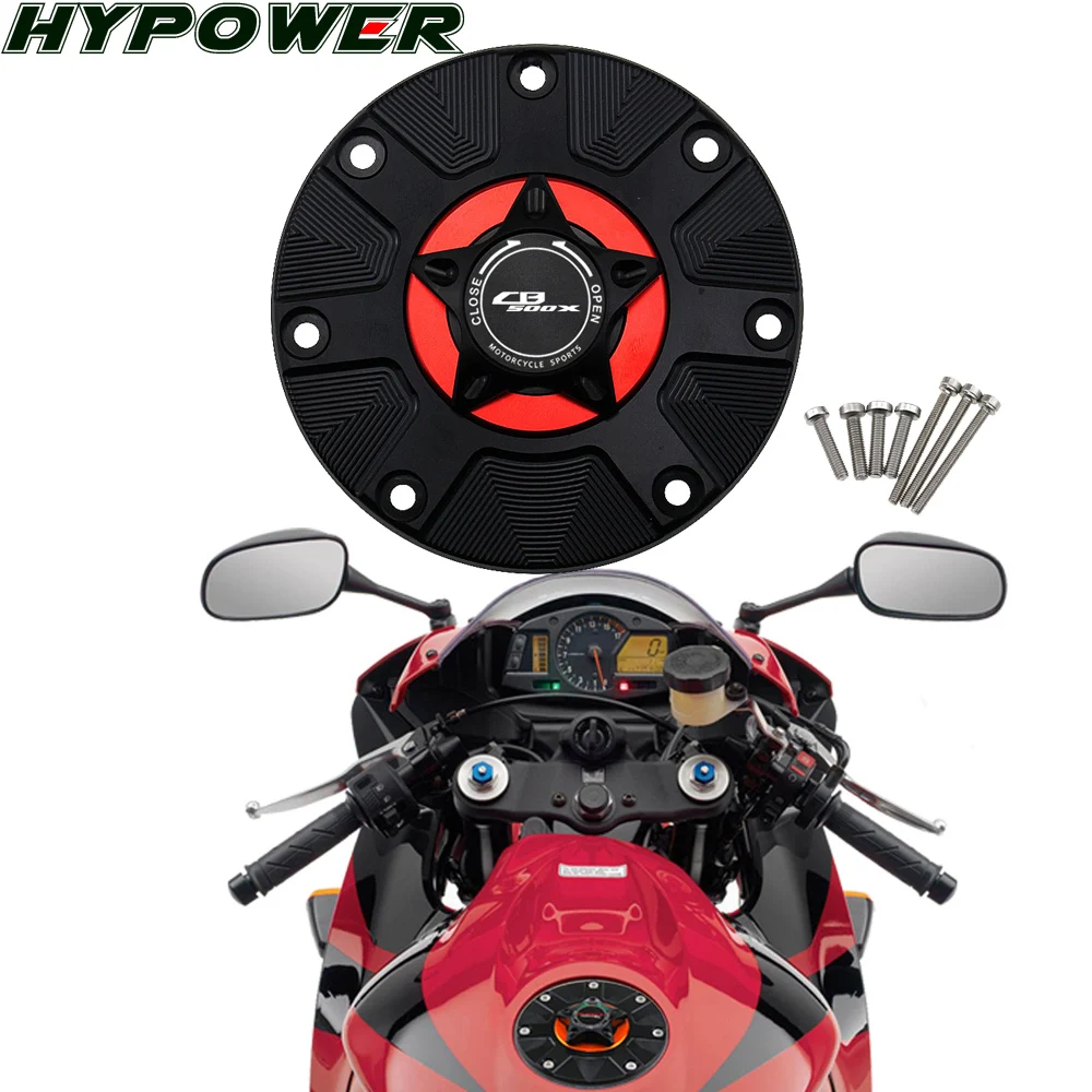 Cnc Gas Fuel Tank Cap Cover For Honda Cb500x Cb 500x 2013 2014 2015 2016 2017 2018 2019