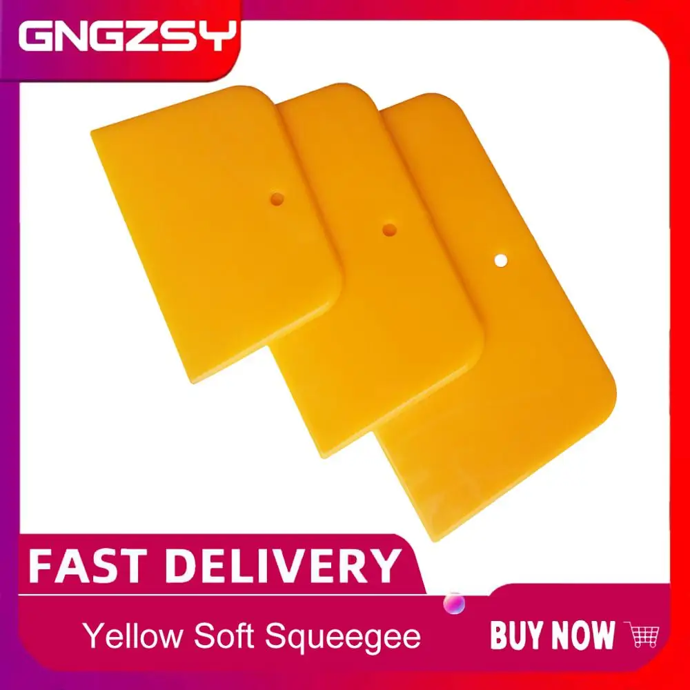 Vinyl Wrap Application Squeegee For Car Film Stickers Decals Corner Decorate Scraper for Window Tint Application A38 3pcs/set