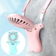 

Adjustment Mini Summer Hand Free Neck Lanyard Hanging USB Cooling Fan Air Cooler Small Desk Fans handheld Air Cooler for Room