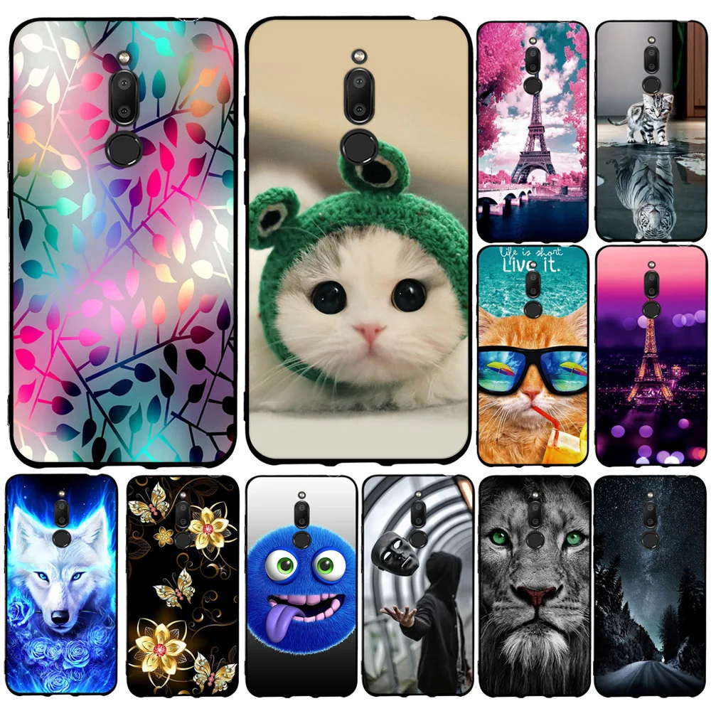 Colorful Case For Meizu M6T Capa Thin Silicone Back Bumper M 6T Protect Cover Pattern Bag 5.7 inch |