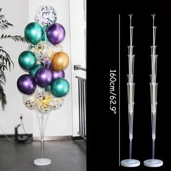 

2set 160cm Ballons Decoration Birthday Balloon Holder Balloons Stand Column Birthday Party Decorations Kids Wedding Party Supply