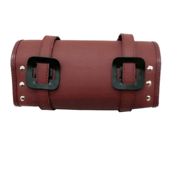 

Universal Motorcycle Tool Bag Synthetic Leather Bag For Harley Round Pouch