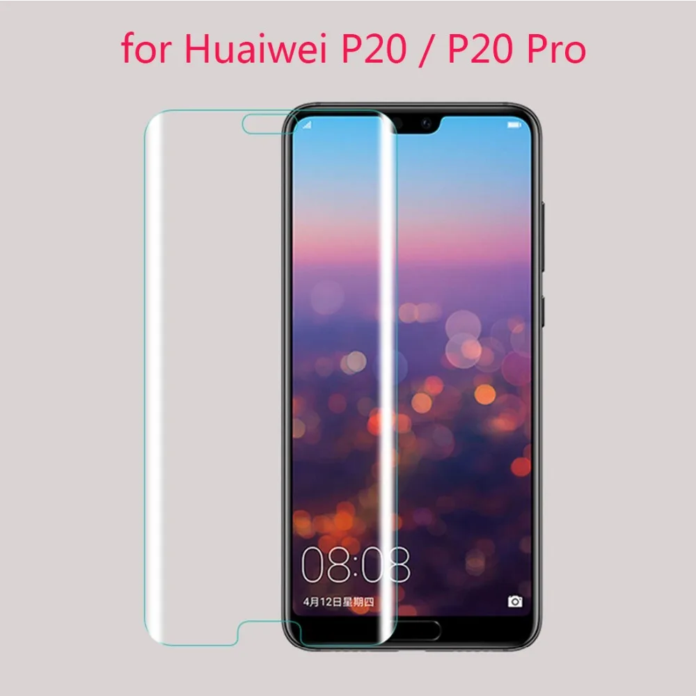 MOFI для huawei P20/P20 Pro/P20 Lite защита экрана 3D изогнутое закаленное стекло для huawei Защитная пленка для экрана