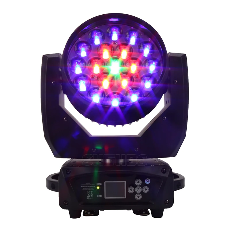 F светильник чехол с 19x15 Вт RGBW Led Moving Head Zoom Lyre 36x18 Вт Wash Stgae светильник RGBWA UV 6в1 DMX DJ Disco 36x12 Вт 4в1 Прополка