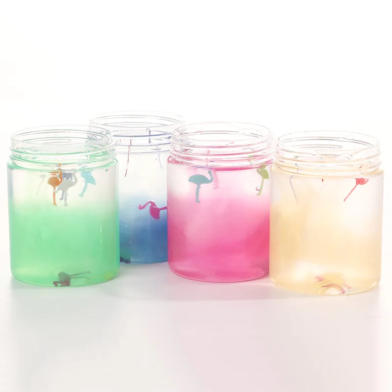 Manufacturers Direct Selling Color Colorful Environmentally Friendly Colored Clay Liquid Glass Clay Toys Transparent Non-toxic C