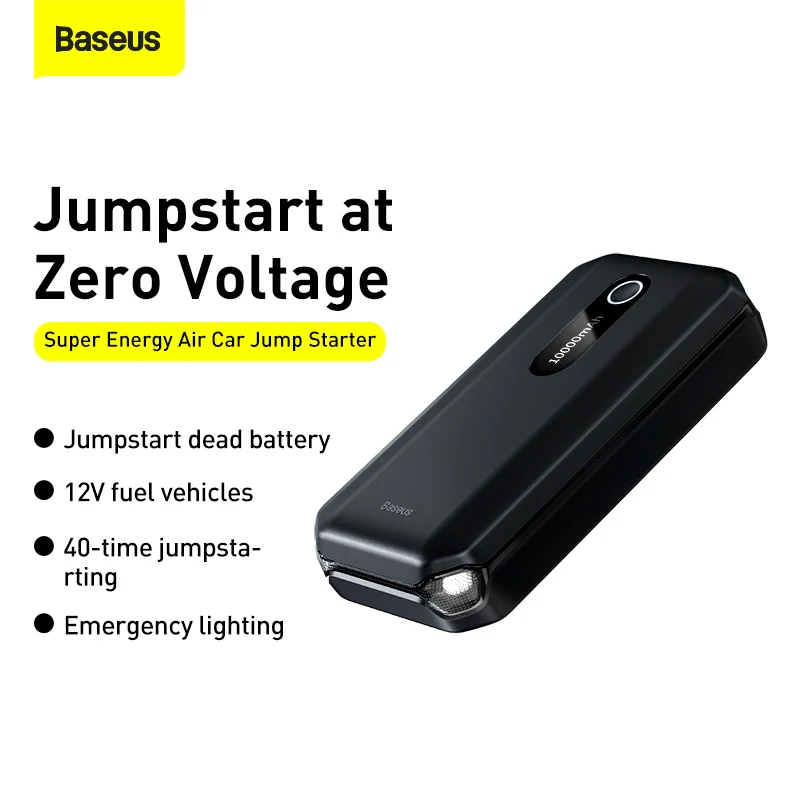 Baseus Car Jump Starter Power Bank 10000mAh Portable Car