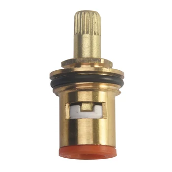 

1/2 Inch Turn Temperature Control Valve Hot Cold Ceramic Faucet Disc Replacement Brass Tap