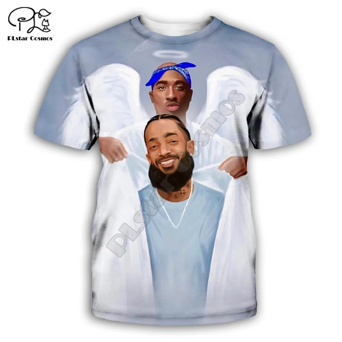 

Great singer 2pac rapper 3D Printed Men for women t shirt Harajuku summer Short sleeve shirt Casual T-shirt top style-2 dropship