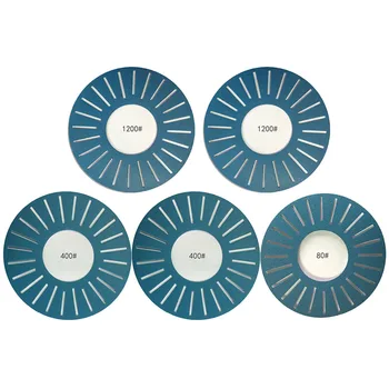 

5pcs Industrial Sharpening Tool Durable Sanding Paper Home Slotted Abrasive Kits Sandpaper Disc Grinding For Work Sharp WS3000