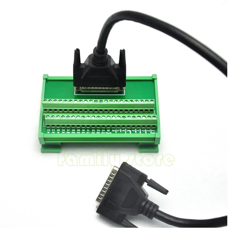 

ji CN1 signal terminal block 44core ASD-MDDS44 Terminal station 44pin with 0.5-3m CN1 cable for Delta ASDA-B2 servo motor driver