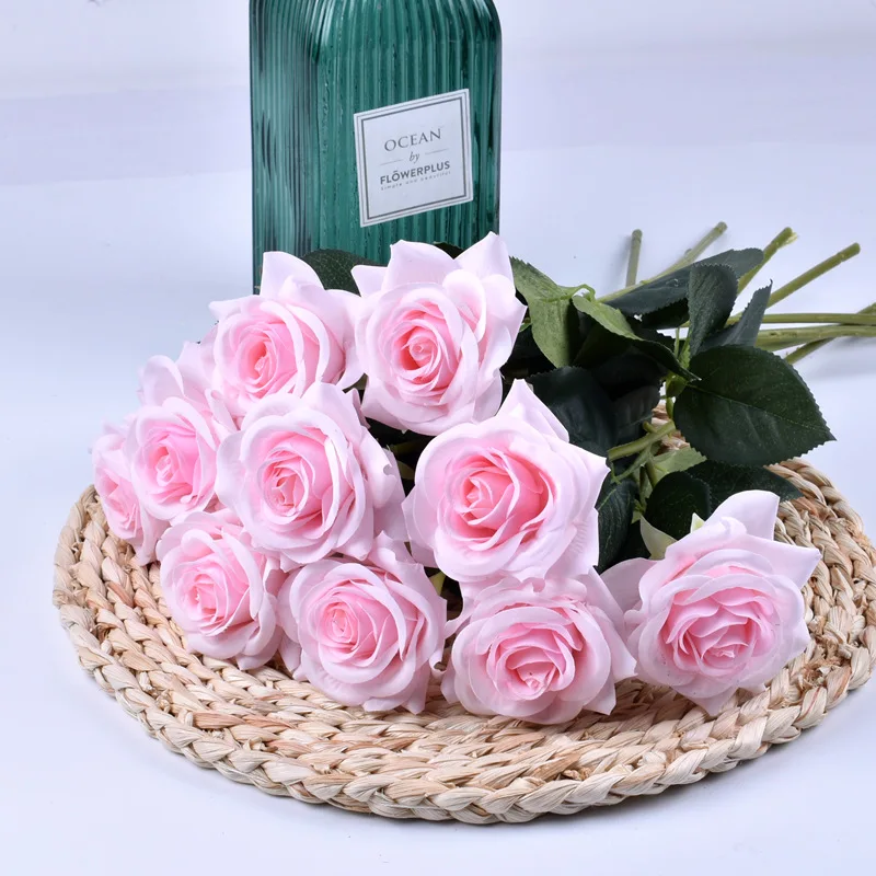 

5 bunches of flowers 41cm artificial rose home decor garden decoration home accessories artificial plants