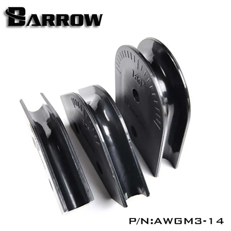 Barrow pc Water Cooling Hard Tube Bender Abs Kit de Dobra 12 mm 14 mm 16 mm 45 Graus 90 Graus 180 Graus Awgm312 14 16 - Imagem 2