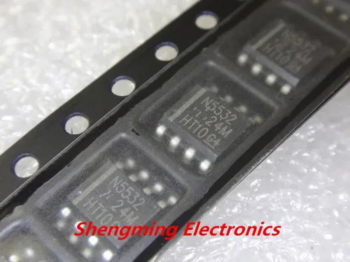 100 шт. NE5532DR NE5532D NE5532 SOP-8 IC | Электронные компоненты и принадлежности