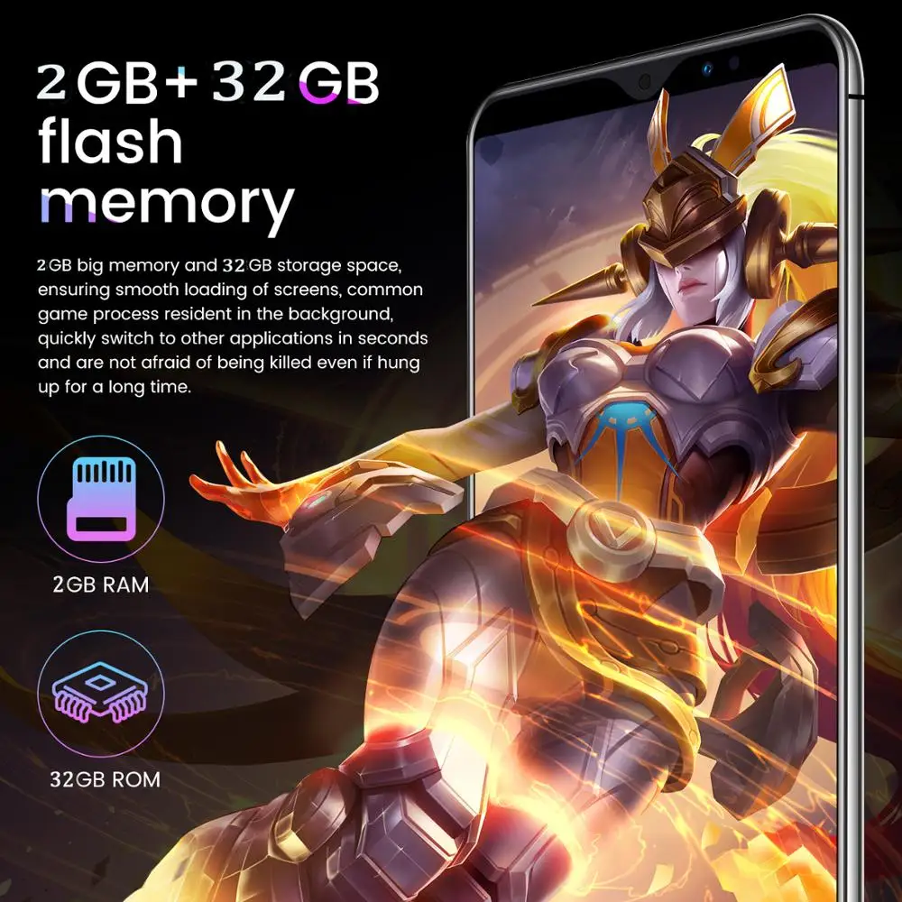 Hot P41 Pro Universal Cellphones Mobile Phone 6.1