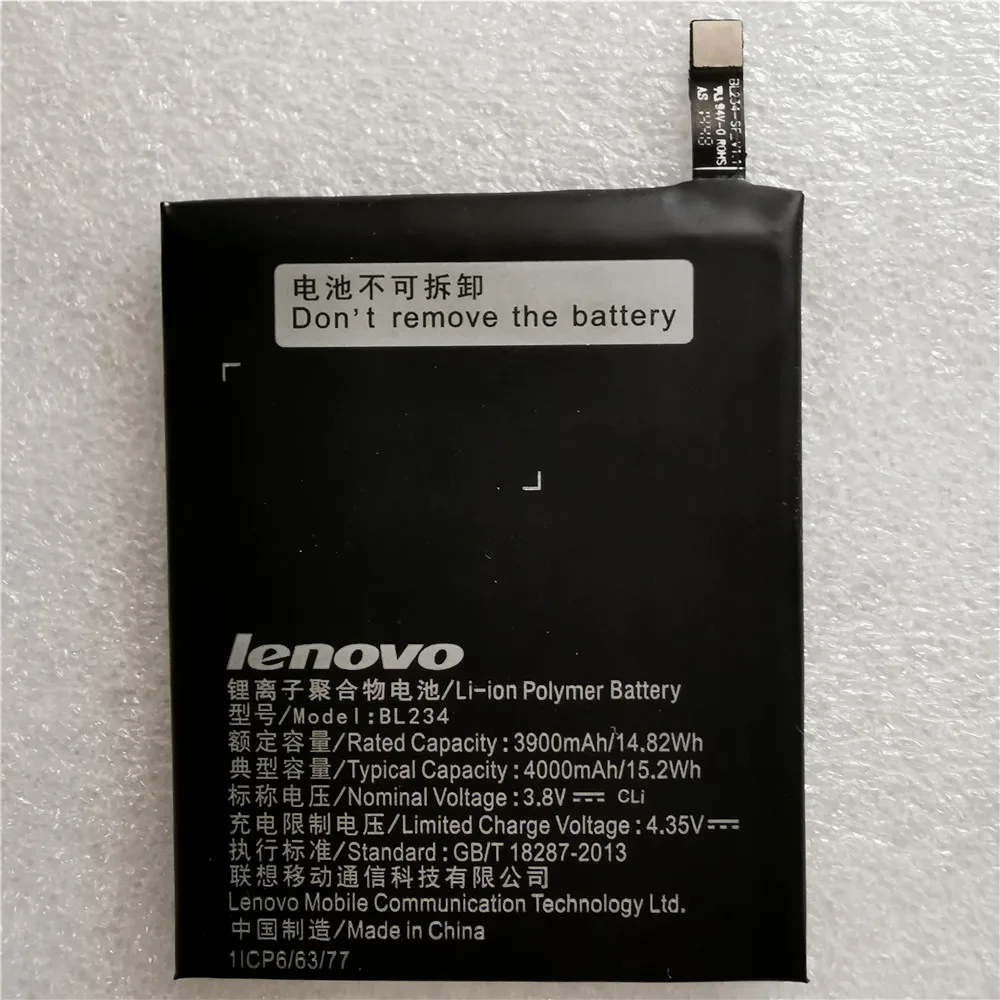 Новинка Для lenovo P70 батарея BL234 4000 мАч литий-ионная резервная батарея для lenovo P70 P70t P70-T смартфон