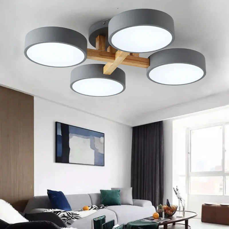 

Acylic Ceiling Lights Square Rings For Living Room Bedroom Home AC85-265V Modern Led Ceiling Lamp Fixtures lustre plafonnier