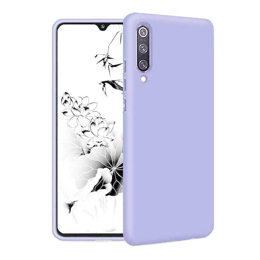 Силиконовый чехол для samsung Galaxy A50 A30 A40 A10 A20 A70 тапочки однотонного яркого чехол для телефона A80 M20 A7 A8 Примечание 10 S8 S9 плюс S10e крышка
