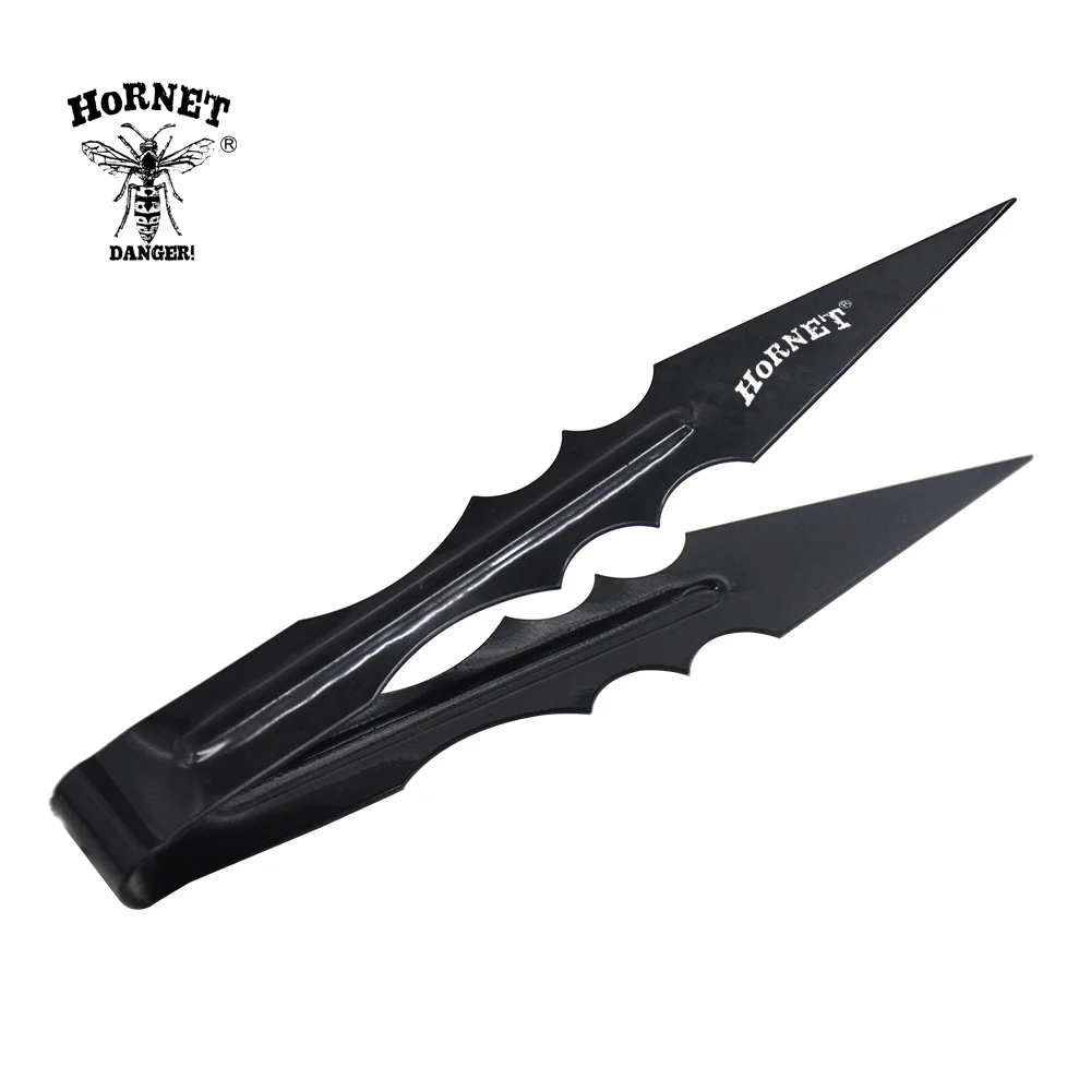 HORNET Premium Bat style матовый лак щипцы для кальяна зажим пинцета древесный уголь 215 мм