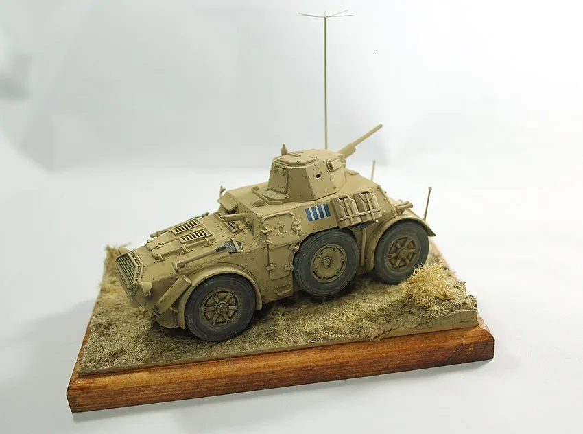 1/48 пропорции смолы литья модель Ab41 колесный бронированный автомобиль модель игрушки