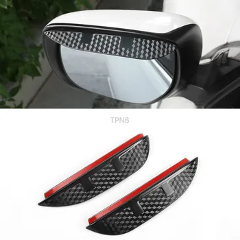 

Carbon Fiber Rearview Mirror Rain Eyebrow for Toyota Land Cruiser Prado 120 2003 2004 2005 2006 2007 2008 2009 Accessories