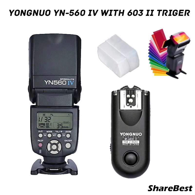 Yongnuo флэш-Вспышка Speedlite RF603 II | Электроника