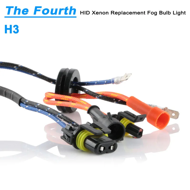 Hytrading Xenon H7 35 Вт HID Xenon D1S D2S D3S H11 h7 автомобильные лампы hid kit 12 в чистый белый 5500 к Замена галогенной лампы