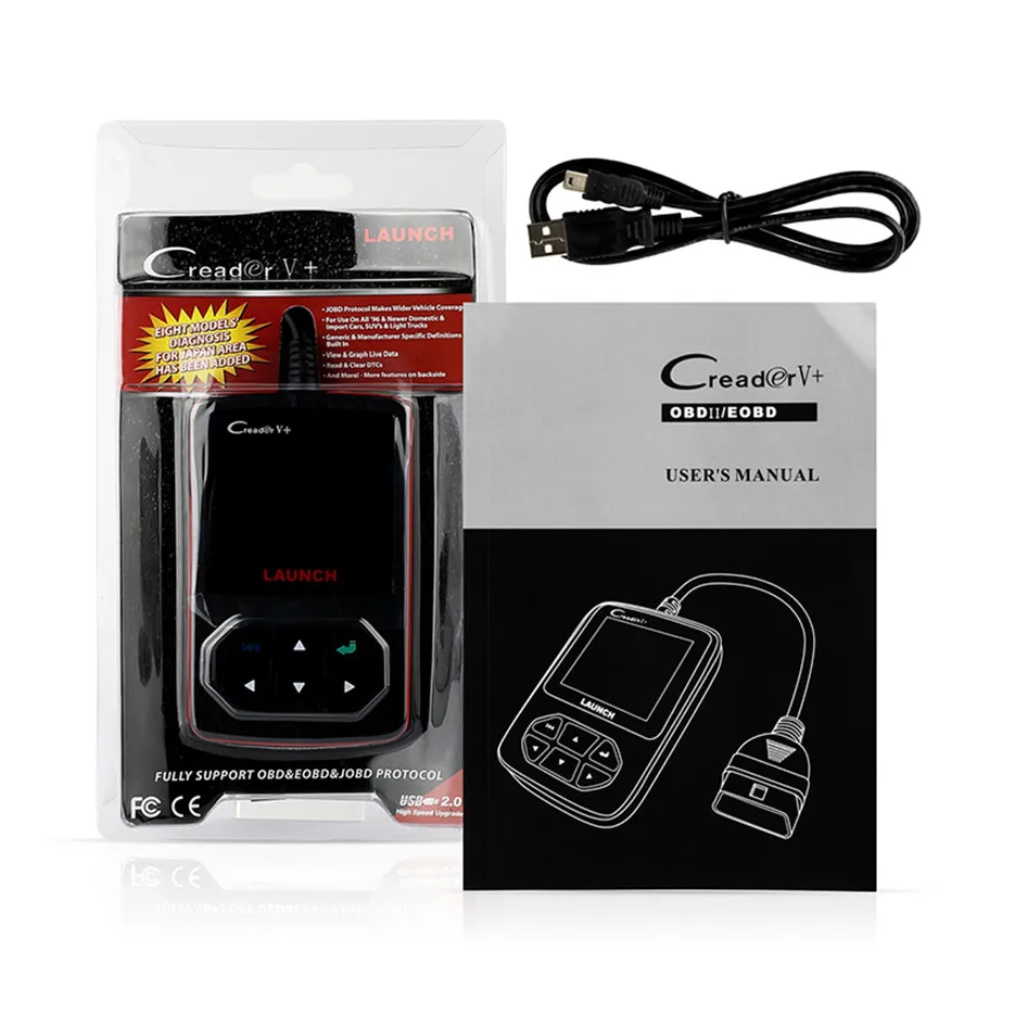 LAUNCH Scanner X431 Creader V+ OBD2 Diagnostic OBD_13