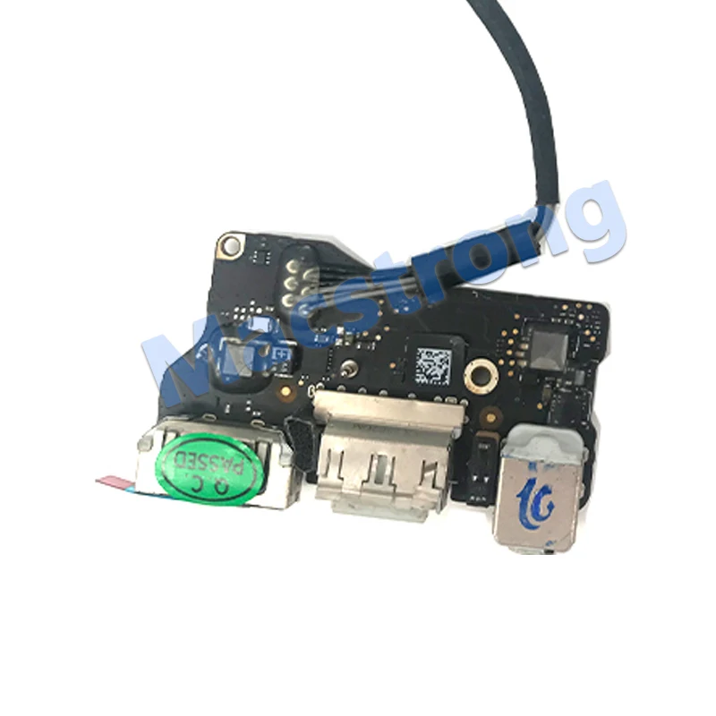 Original A1466 Power Jack Board para Macbook Air 13 A1466 i o Placa Usb Áudio 2012 com Cabo 821147-a 8203214-a - Imagem 2