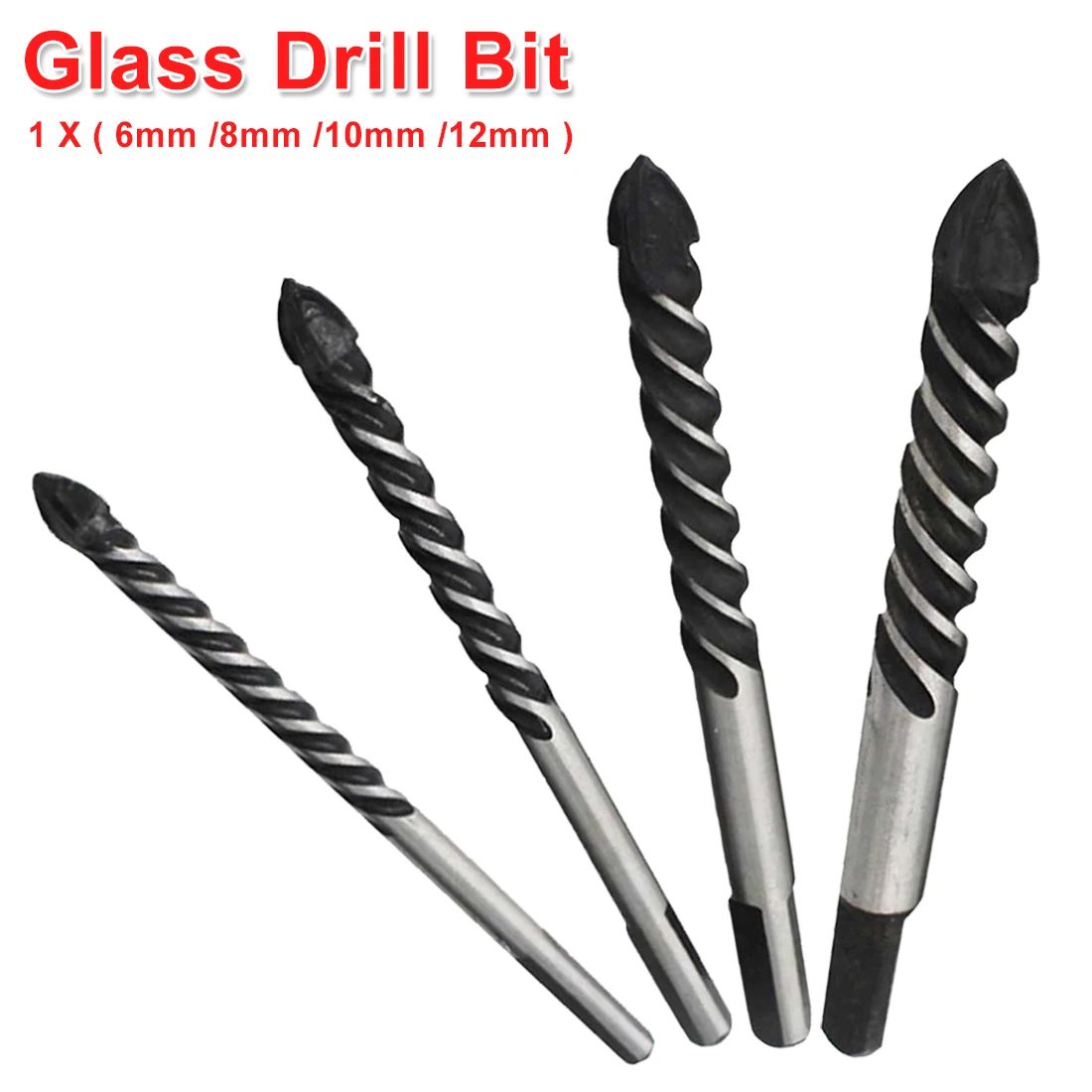 Carbide Spade Drill Bits Hole Openers For Ceramic Drilling Glass
