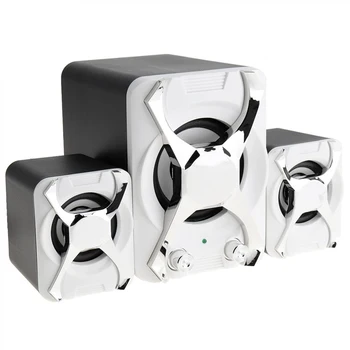 

Notebook Speaker With Dual Frequency Channel And USB Power Supply Interface For Desktop PC / Laptop / Mobile Phone