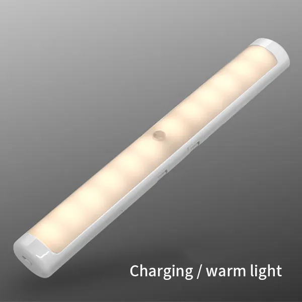 Warm Xiaomi PGG прямоугольная модная барная Индукционная лампа шкаф лампа с крюком человеческого тела Индукционная лампа светодиодный - Цвет: Warm